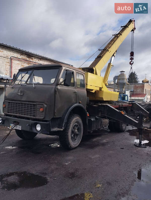 Автокран МАЗ 5334 1987 в Луцьку фото Автокран МАЗ 5334 1987 в Луцьку