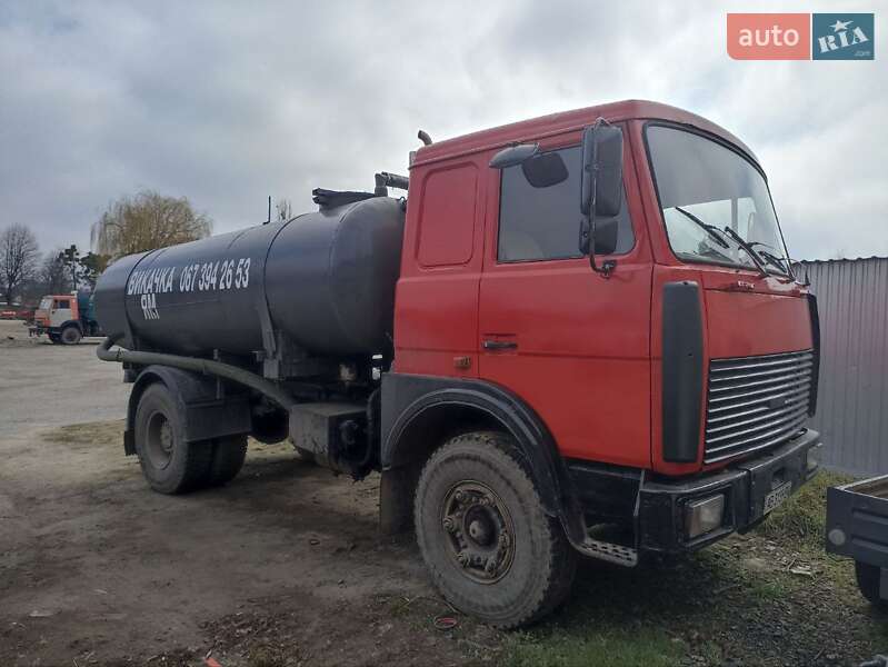 Машина ассенизатор (вакуумная) МАЗ 53371 1993 в Виннице фото 2 Машина ассенизатор (вакуумная) МАЗ 53371 1993 в Виннице