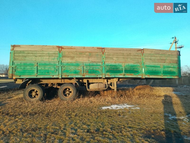 Бортовой полуприцеп МАЗ 93801 1992 в Глобине