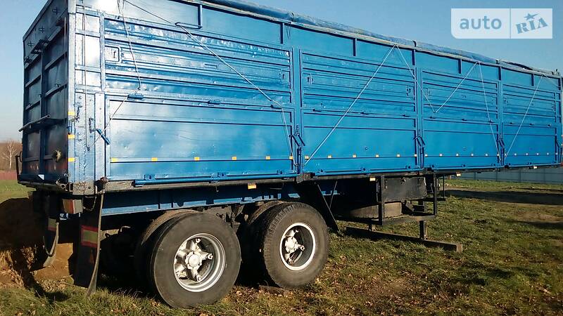 Зерновоз - полуприцеп МАЗ 93802 1991 в 