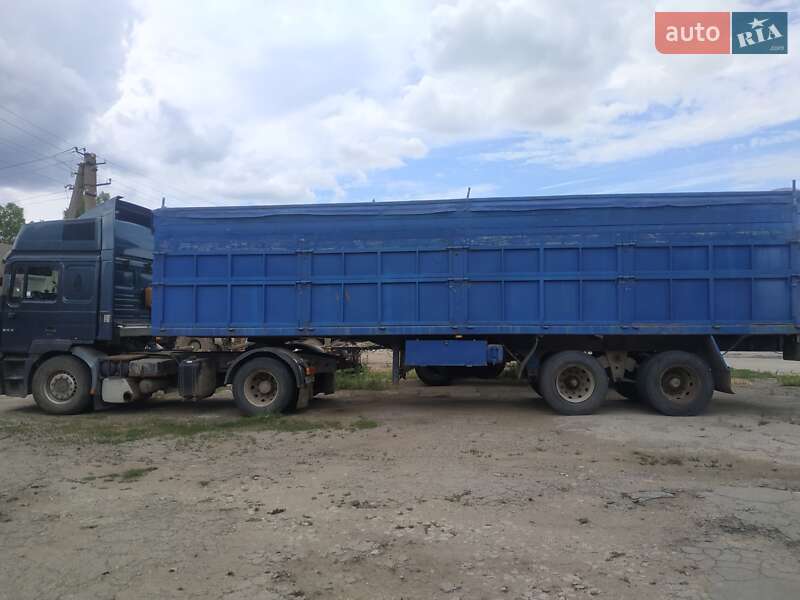 Бортовий напівпричіп МАЗ 93866 1997 в Могилів-Подільському