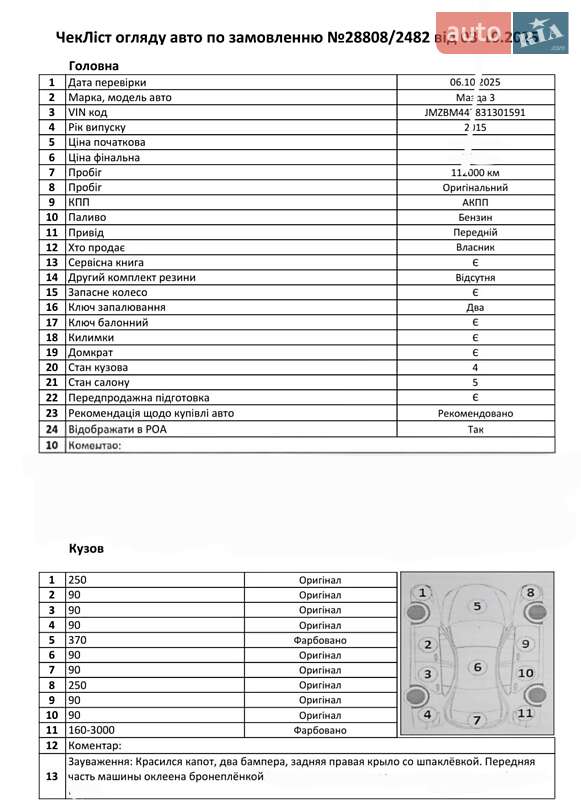 Хэтчбек Mazda 3 2015 в Киеве фото 24 Хэтчбек Mazda 3 2015 в Киеве