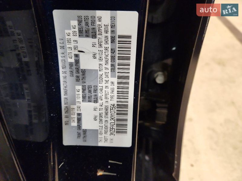 Седан Mazda 3 2019 в Тернополе фото 12 Седан Mazda 3 2019 в Тернополе