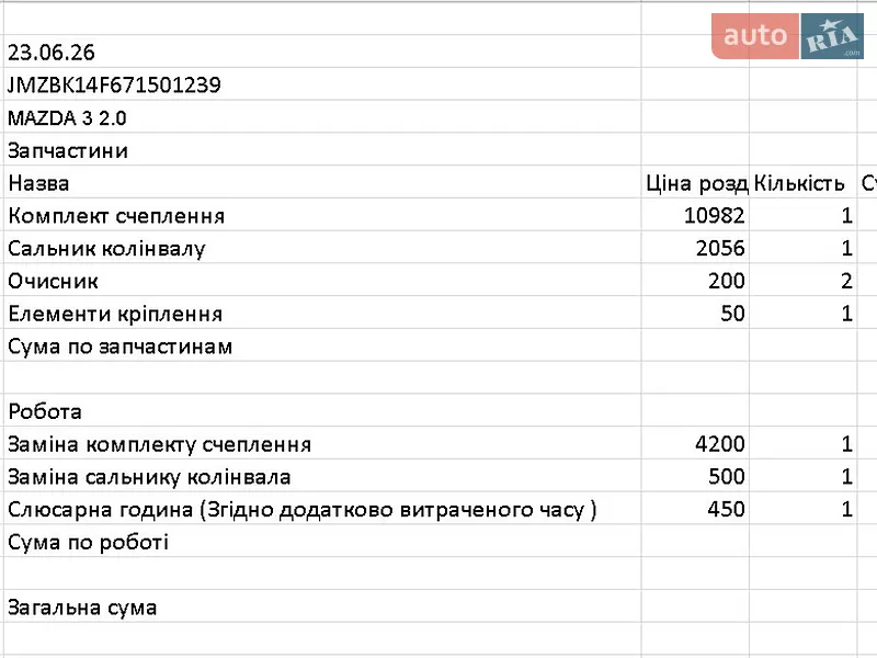 Хетчбек Mazda 3 2006 в Хмельницькому документ 2 фото Хетчбек Mazda 3 2006 в Хмельницькому документ