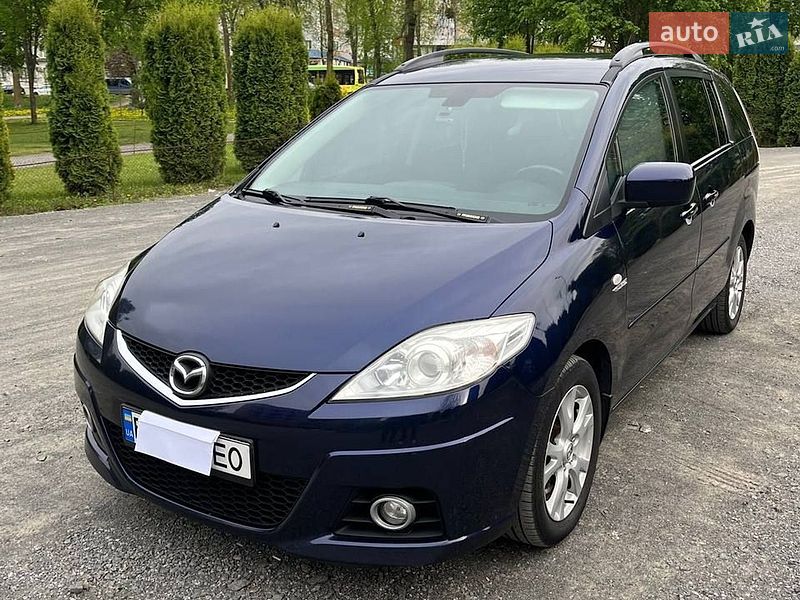 2007 Mazda 5, VIN JMZCR19R680303269:plate — фото 1 (autoria)