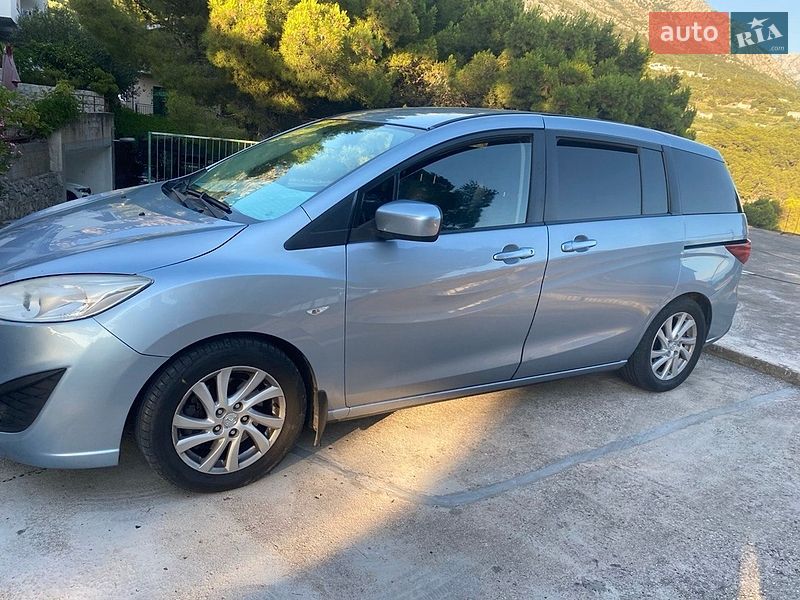 2011 Mazda 5, VIN JMZCWA9Y800127431:plate — фото 1 (autoria)