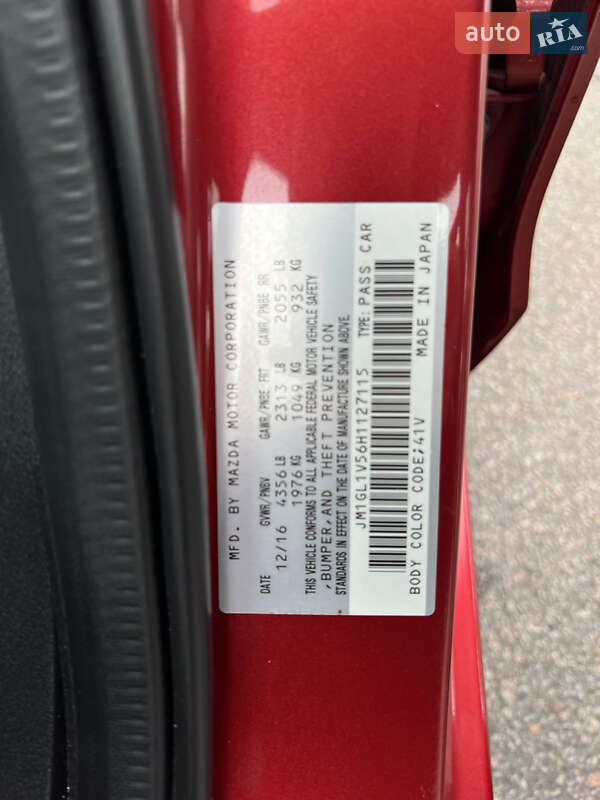 Седан Mazda 6 2016 в Дніпрі фото 34 Седан Mazda 6 2016 в Дніпрі