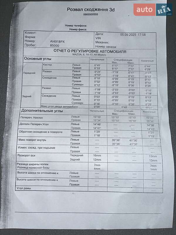 Седан Mazda 6 2015 в Києві