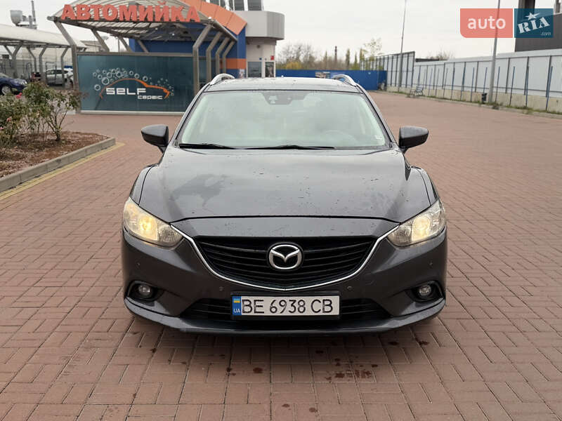 2014 Mazda 6, VIN JMZGJ691821110657:plate — фото 1 (autoria)