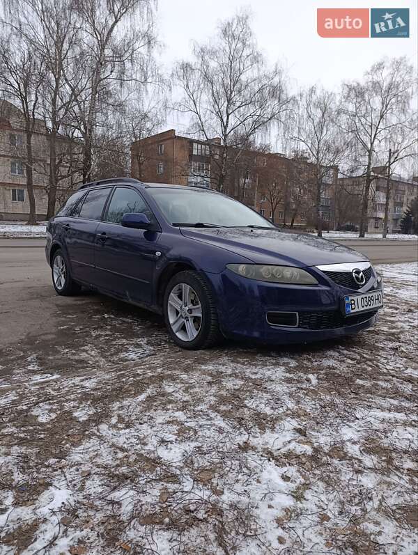 2005 Mazda 6, VIN JMZGY19R661416055:plate — фото 1 (autoria)