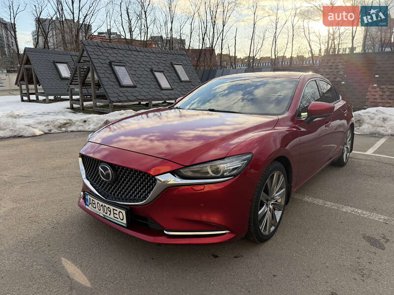 2019 Mazda 6, VIN JMZGL62M801622357:plate — фото 1 (autoria)