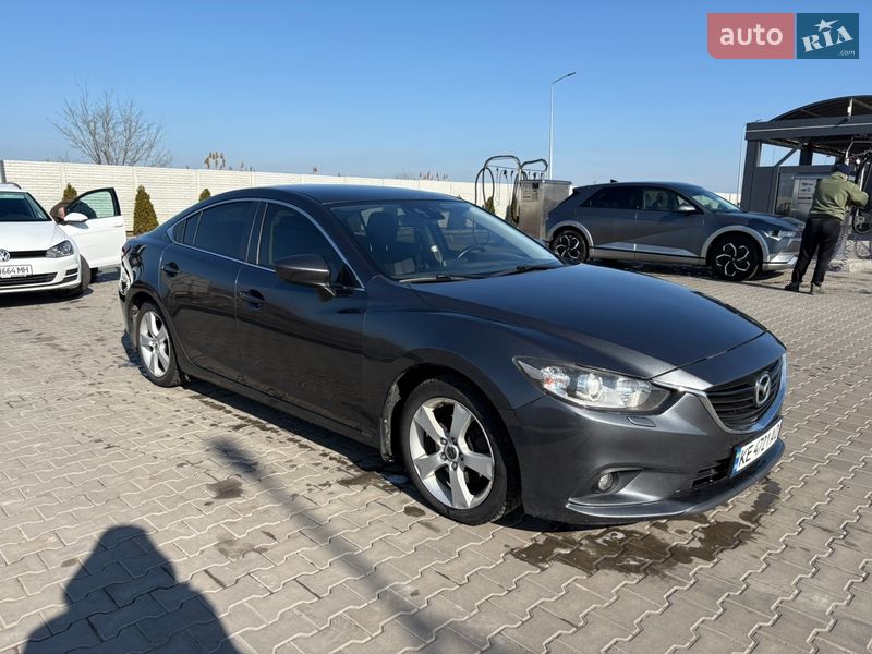 2015 Mazda 6, VIN JMZGJ627661324047:plate — фото 1 (autoria)