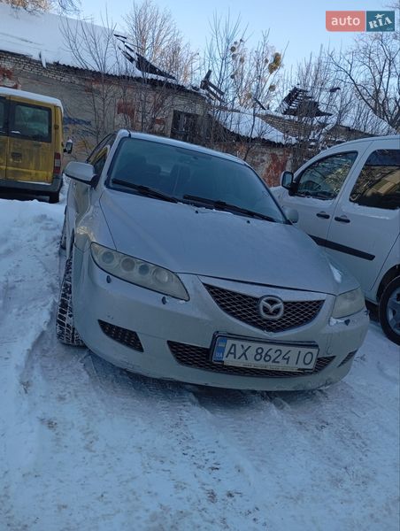 2005 Mazda 6, VIN JMZGG12F551273334:plate — фото 1 (autoria)