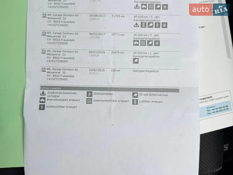 Универсал Mazda 6 2015 в Ровно документ 3 фото Универсал Mazda 6 2015 в Ровно документ