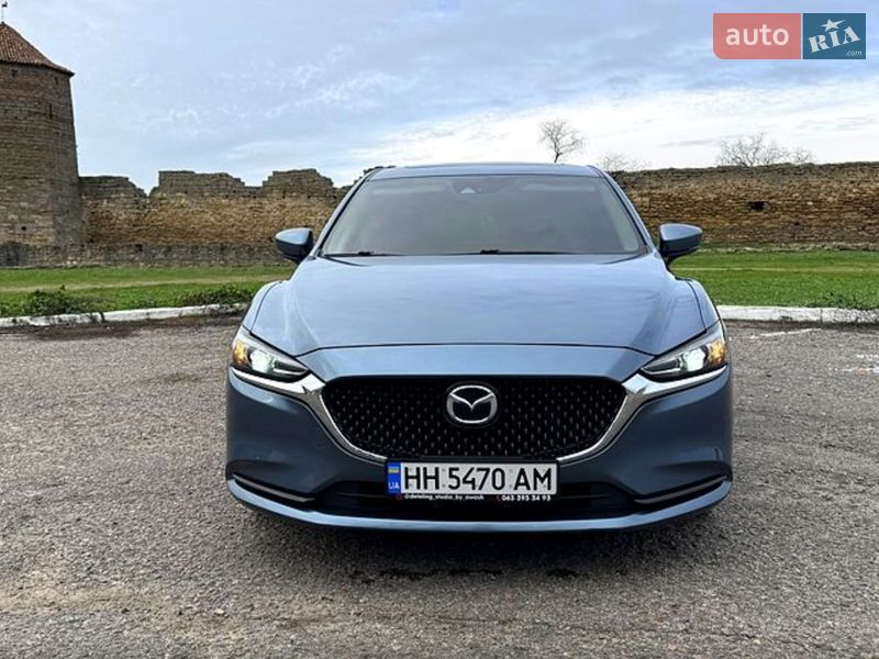 2018 Mazda 6, VIN JM1GL1VM1J1334461:plate — фото 1 (autoria)