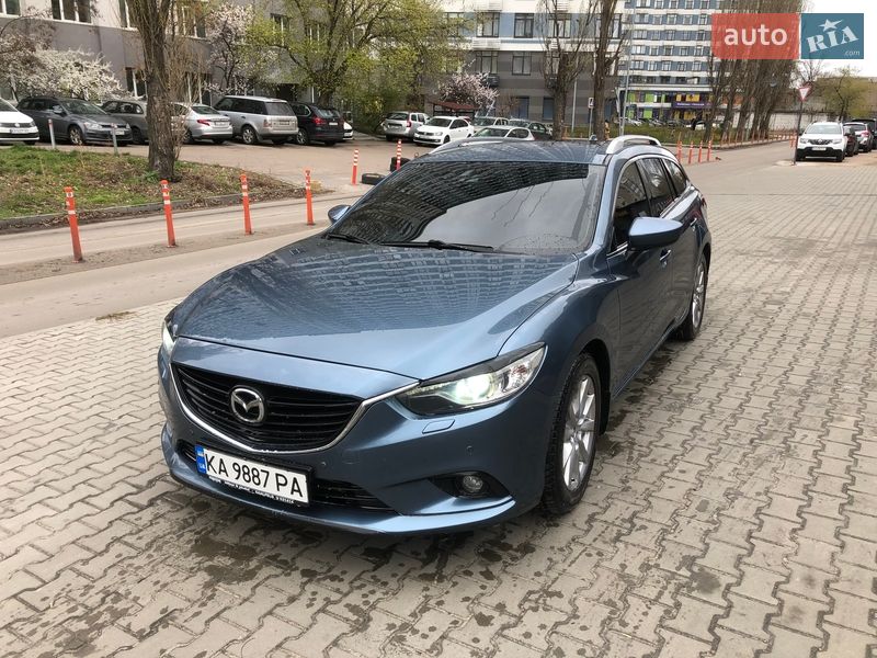 2013 Mazda 6, VIN JMZGJ691621115709:plate — фото 1 (autoria)