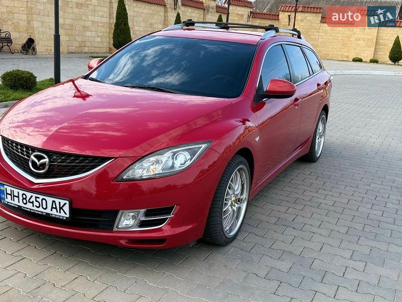 2008 Mazda 6, VIN JMZGH19D601154799:plate — фото 1 (autoria)