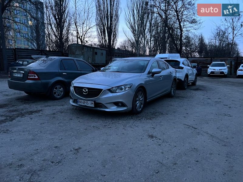 2015 Mazda 6, VIN JMZGJ627661323649:plate — фото 1 (autoria)