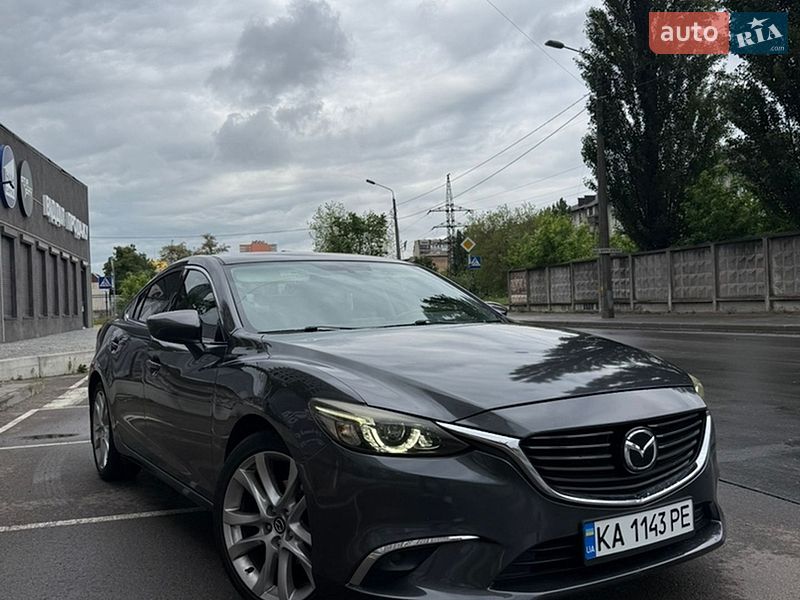 2016 Mazda 6, VIN JM1GJ1V56G1474190:plate — фото 1 (autoria)