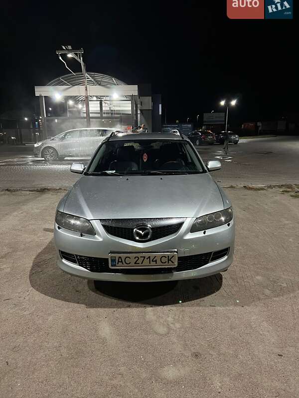 2005 Mazda 6, VIN JMZGY19R661405663:plate — zdjęcie 1 (autoria)