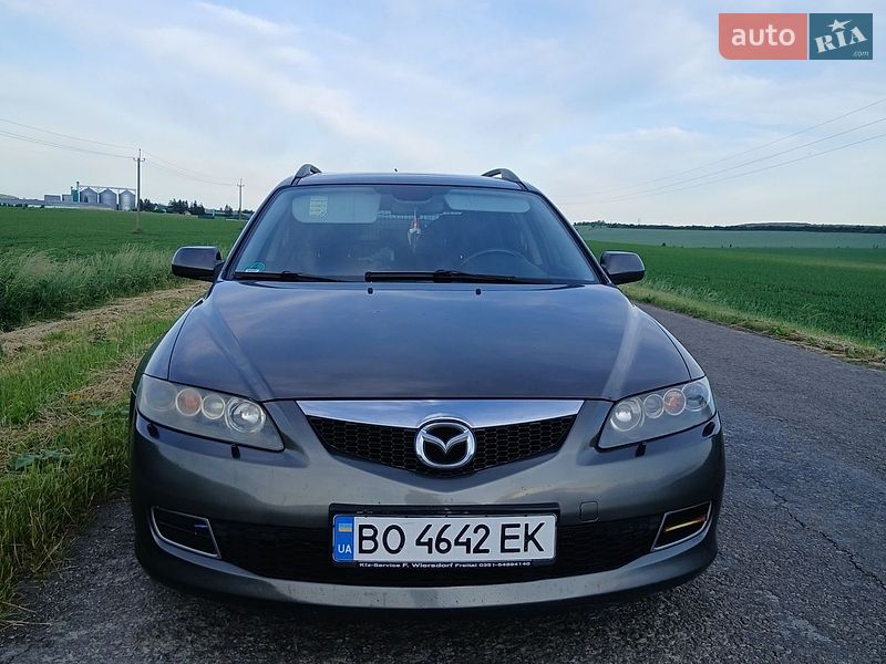 2006 Mazda 6, VIN JMZGY19R671437133:plate — zdjęcie 1 (autoria)