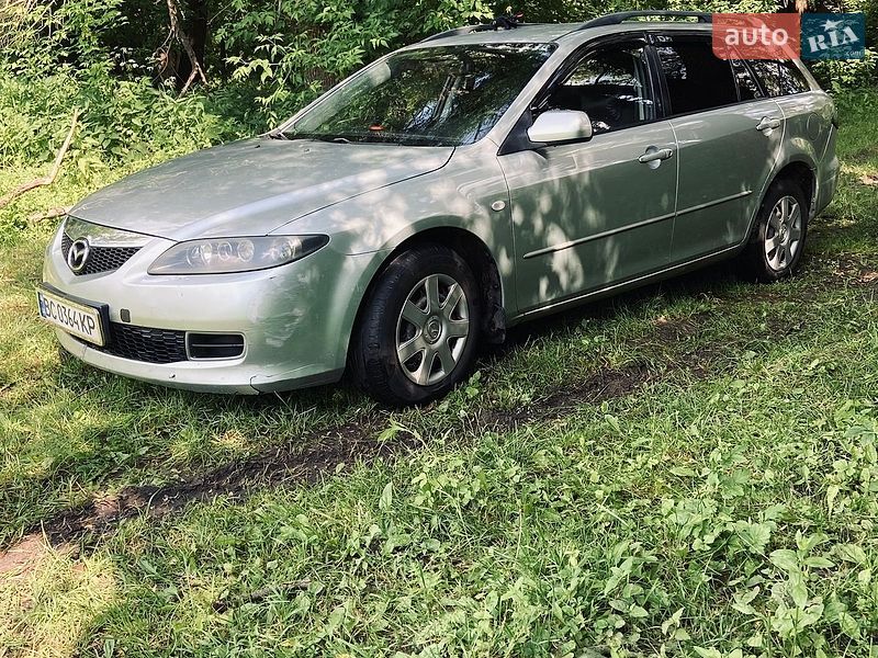 2006 Mazda 6, VIN JMZGY19T661413015:plate — фото 1 (autoria)