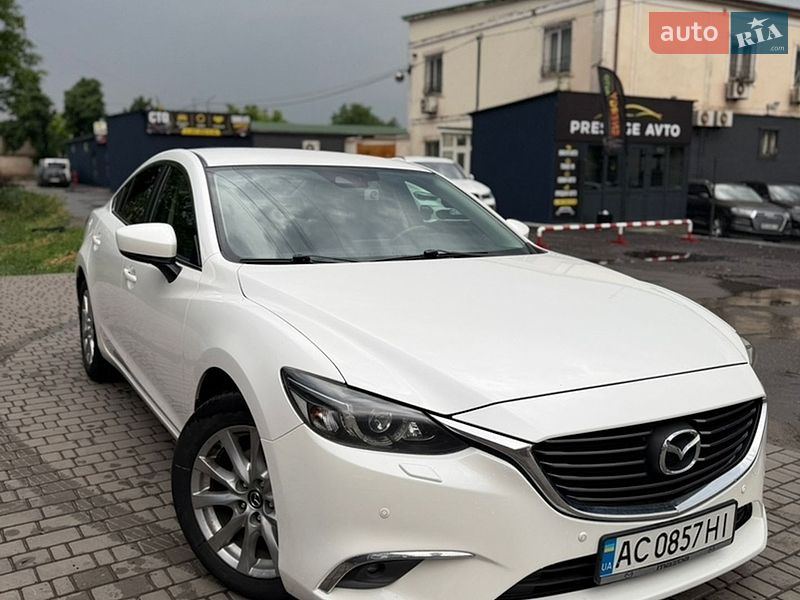 2016 Mazda 6, VIN JMZGJ621801515886:plate — фото 1 (autoria)