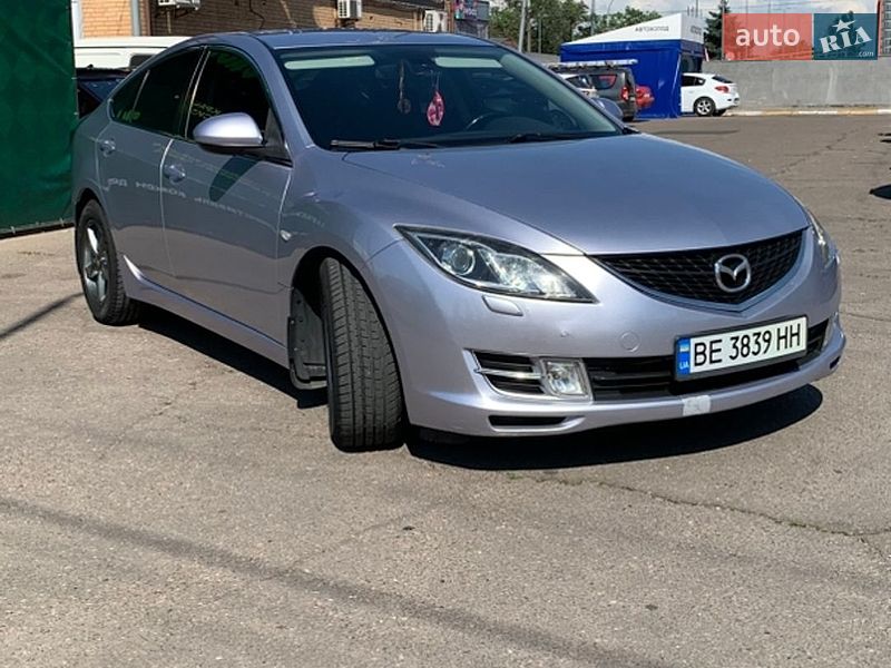 2008 Mazda 6, VIN JMZGH14D601206680:plate — фото 1 (autoria)