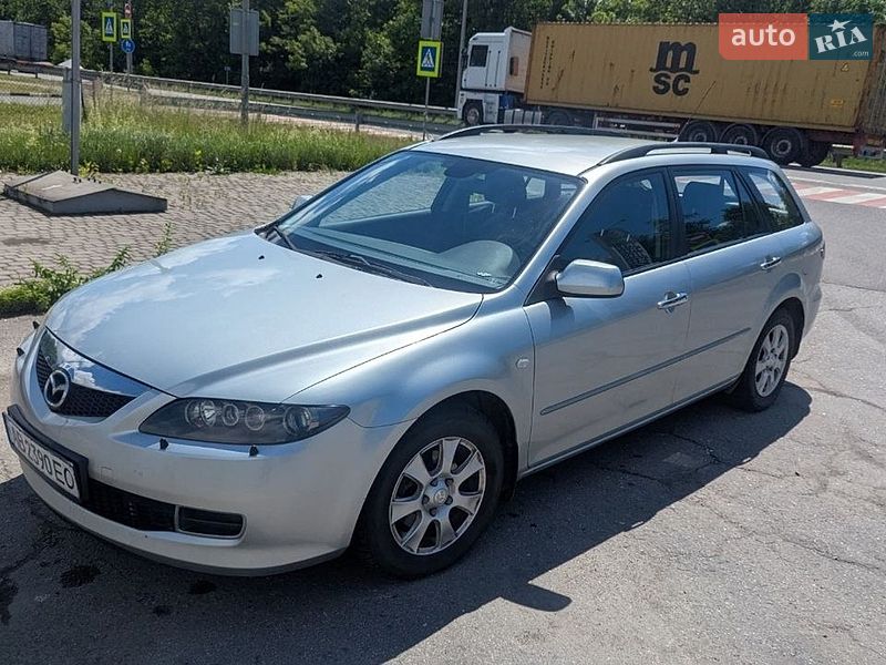 2007 Mazda 6, VIN JMZGY19F671466625:plate — фото 1 (autoria)