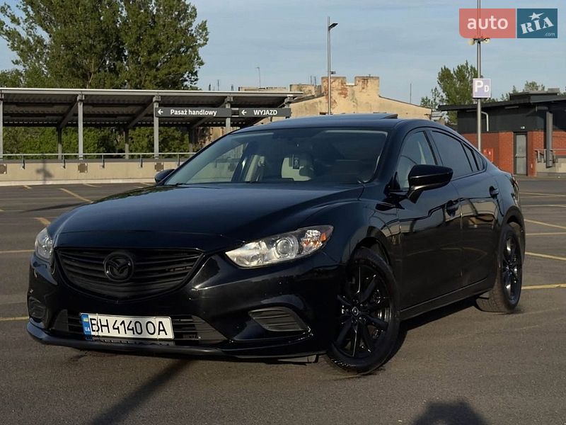 2015 Mazda 6, VIN JM1GJ1V52G1422815:plate — фото 1 (autoria)