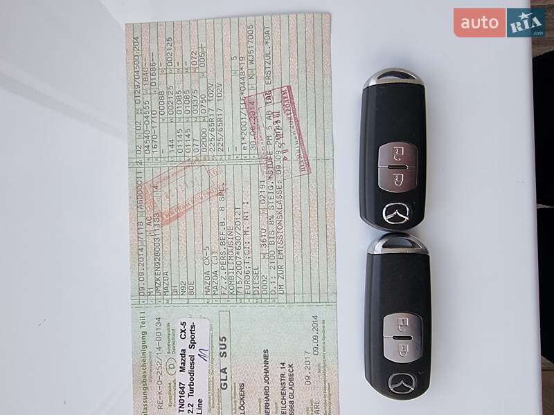 Внедорожник / Кроссовер Mazda CX-5 2014 в Днепре фото 22 Внедорожник / Кроссовер Mazda CX-5 2014 в Днепре