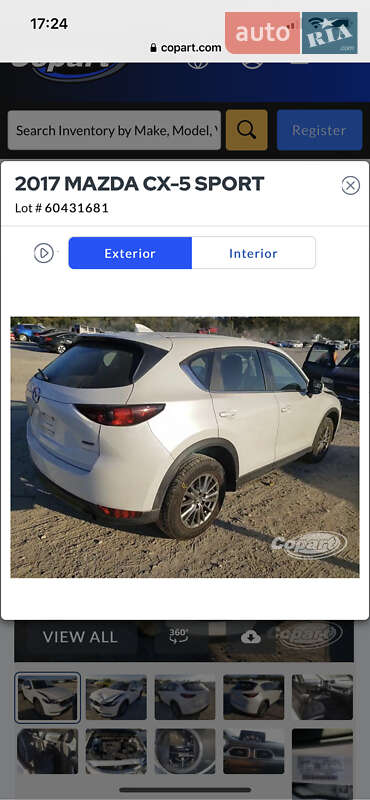 Внедорожник / Кроссовер Mazda CX-5 2017 в Украинке