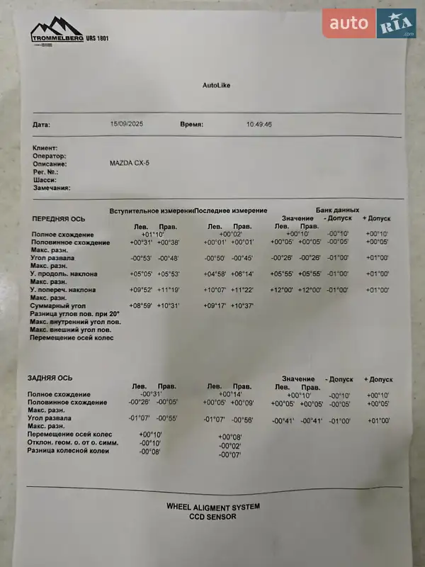 Позашляховик / Кросовер Mazda CX-5 2023 в Миколаєві документ
