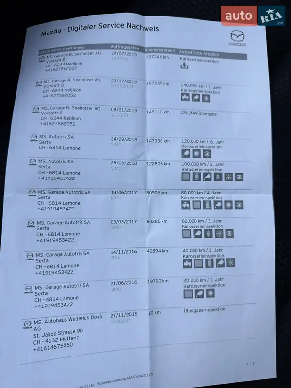 Позашляховик / Кросовер Mazda CX-5 2015 в Луцьку документ