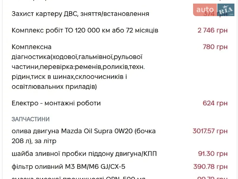 Внедорожник / Кроссовер Mazda CX-5 2017 в Гостомеле документ
