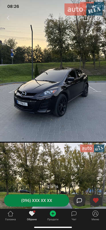 Mazda CX-7 2011 Mazda CX-7 2011