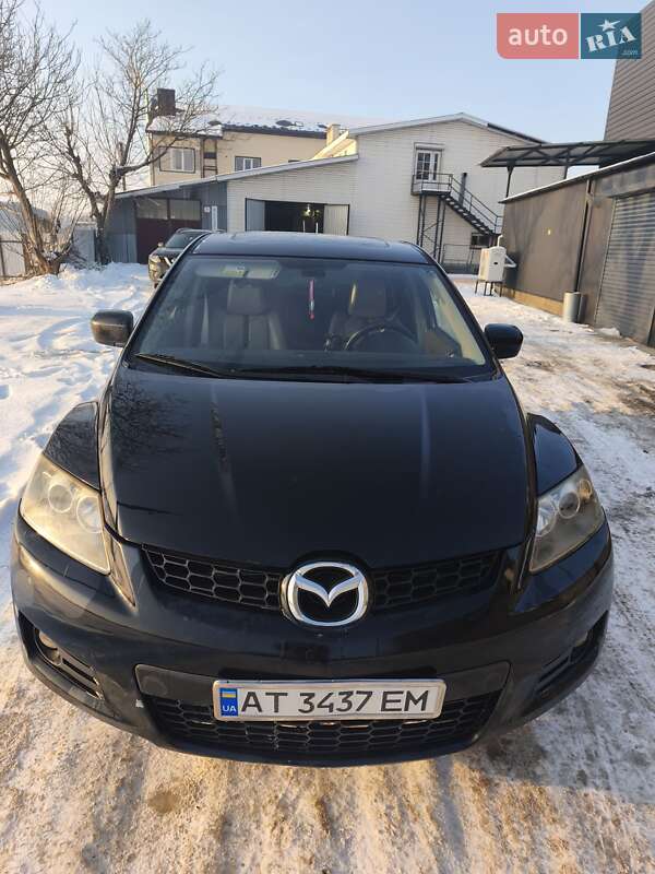 2007 Mazda CX-7, VIN JM3ER29L180185506:plate — фото 1 (autoria)