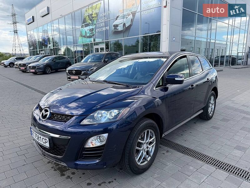 2011 Mazda CX-7, VIN JMZERH9A600228164:plate — фото 1 (autoria)