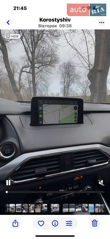 Позашляховик / Кросовер Mazda CX-9 2019 в Коростишеві