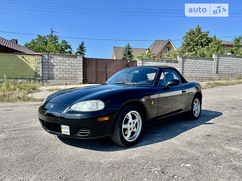 AUTO.RIA – Продам Мазда МХ-5 2003 (AE6960TE) бензин 1.6 кабриолет