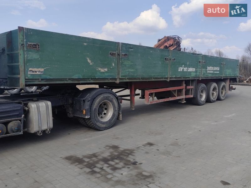 Бортовий напівпричіп Meierling BSS 1991 в Шептицькому фото 2 Бортовий напівпричіп Meierling BSS 1991 в Шептицькому
