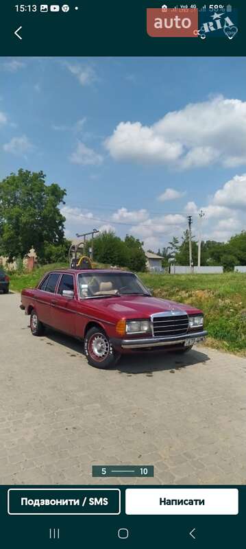 Седан Mercedes-Benz 190 1982 в Чернівцях