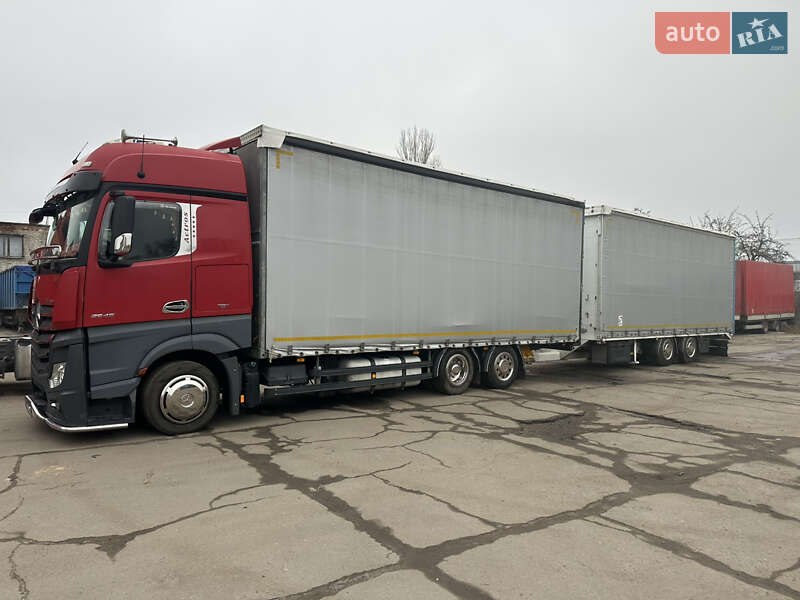 Тентованый Mercedes-Benz Actros 2014 в Кременчуге фото 4 Тентованый Mercedes-Benz Actros 2014 в Кременчуге