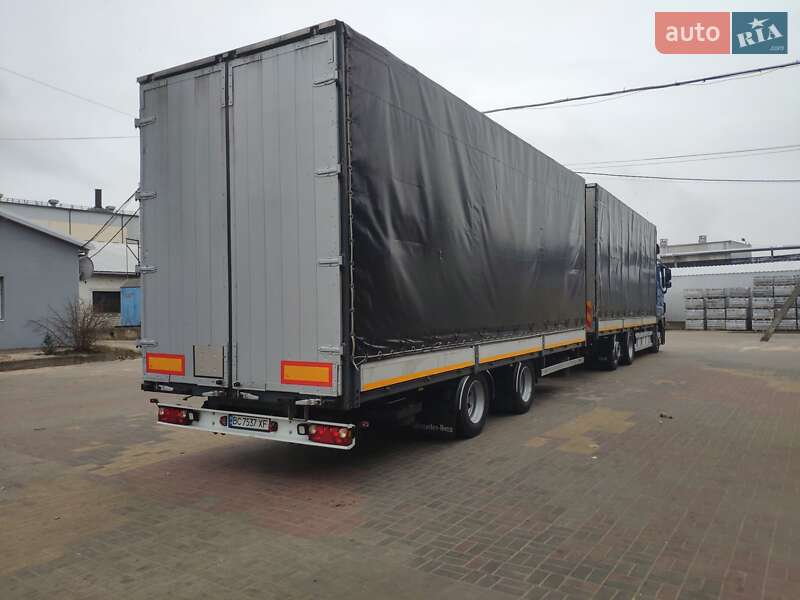 Тентованый Mercedes-Benz Actros 2011 в Шептицькому фото 6 Тентованый Mercedes-Benz Actros 2011 в Шептицькому