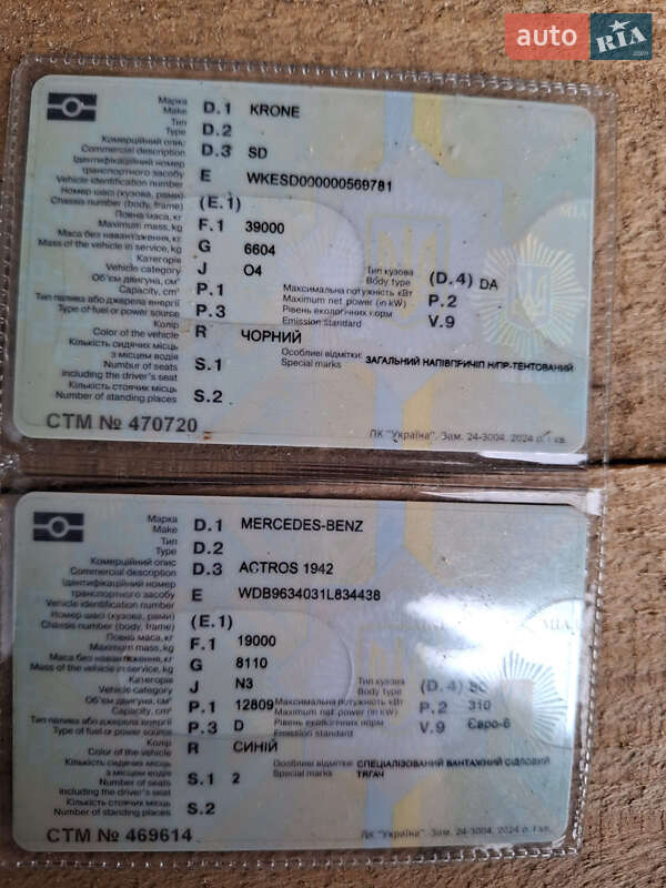 Тягач Mercedes-Benz Actros 2014 в Черновцах