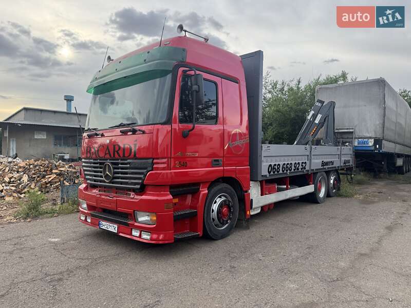 Кран-манипулятор Mercedes-Benz Actros 1997 в Татарбунарах фото 2 Кран-манипулятор Mercedes-Benz Actros 1997 в Татарбунарах