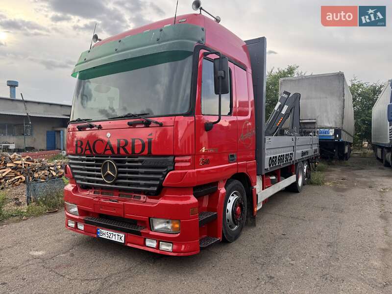 Шасси Mercedes-Benz Actros 1997 в Татарбунарах фото 5 Шасси Mercedes-Benz Actros 1997 в Татарбунарах