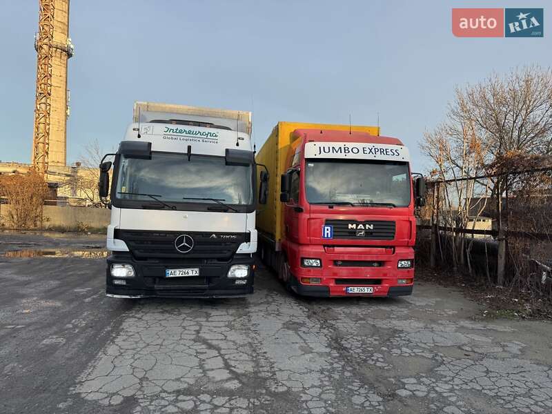 Тентований Mercedes-Benz Actros 2007 в Дніпрі фото 2 Тентований Mercedes-Benz Actros 2007 в Дніпрі
