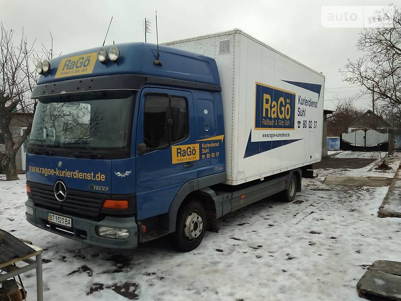 Грузовой фургон Mercedes-Benz Atego 2001 в Херсоне