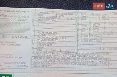 Бетономешалка (Миксер) Mercedes-Benz Axor 2009 в 